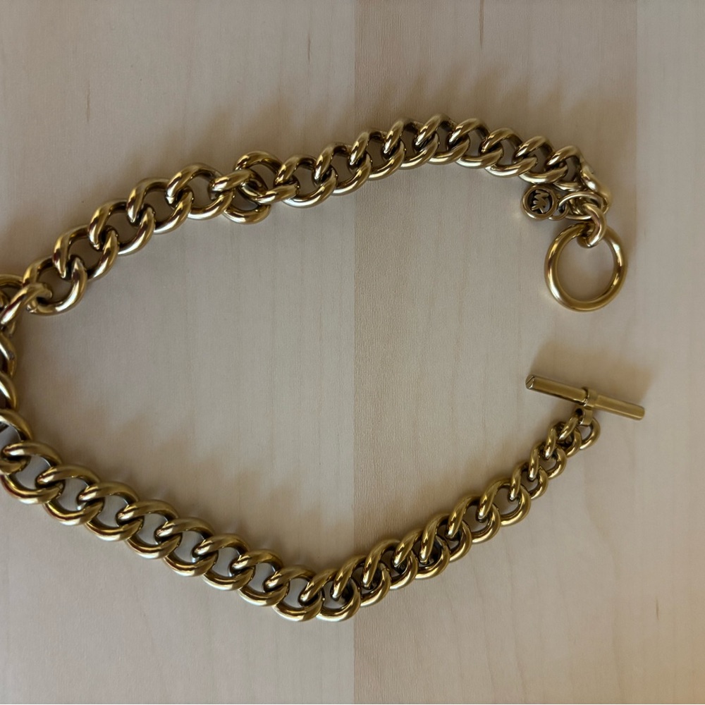 Michael Kors Gold Chain-Link Necklace